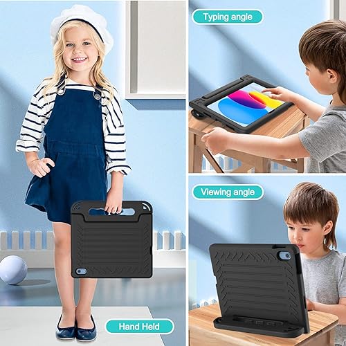 Miniatura 8 de Funda BMOUO para iPad (A16) 11 Generación 11" 2025iPad 10 Generación 10.9 Pulgadas 2022 - con Protector de Pantalla, Funda Convertible con Soporte y