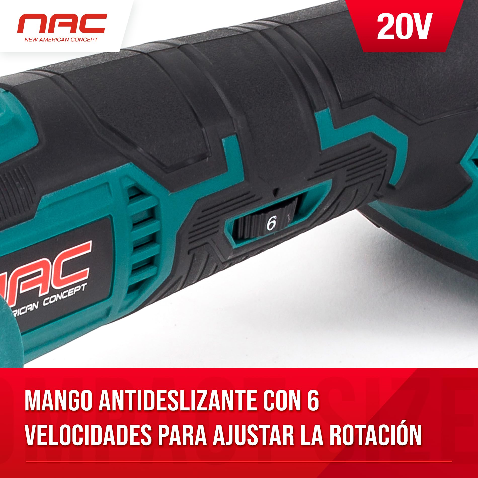 NAC Dispositivo multiusos inalámbrico MT-LI-ST-20V, verde, luz LED incorporada, el dispositivo es compatible con todas las baterías de la serie Akumultisystem 20V, con batería de 2.0 Ah y cargador