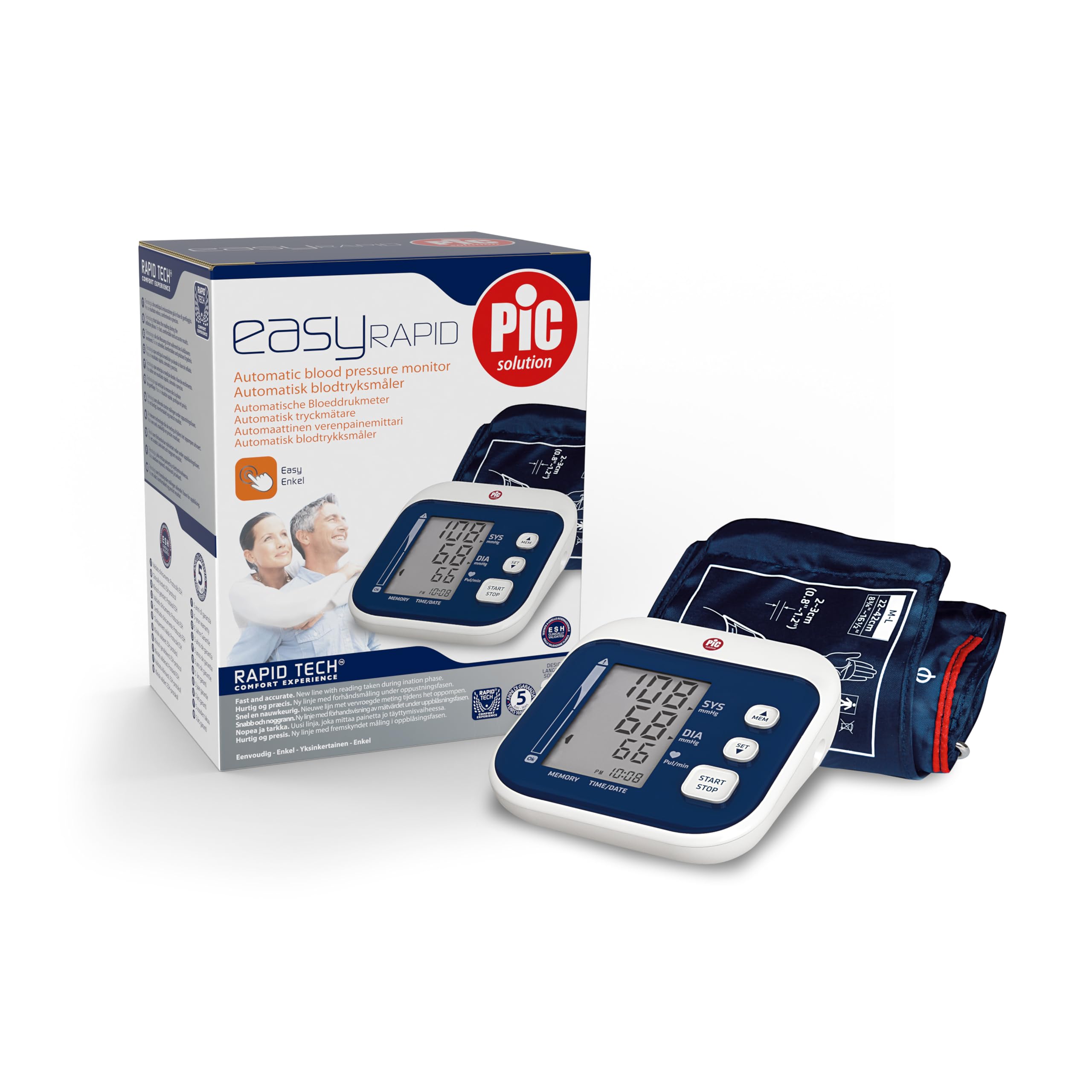 Pic Solution Easyrapid Sphygmomanomètre Tensiomètre
