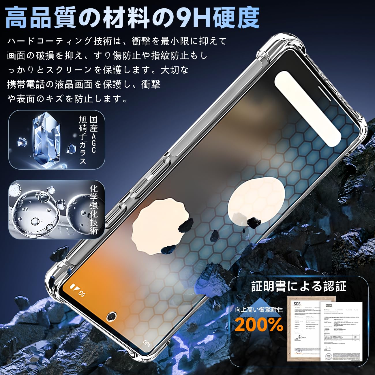 Amazon.co.jp: 対応 Pixel 6A ケース + ピクセル6A ガラスフィルム
