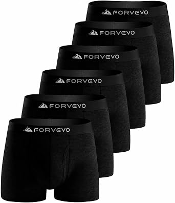 KEECOW Mens Merino Wool Underwear, Moisture Wicking Boxer Briefs Shorts