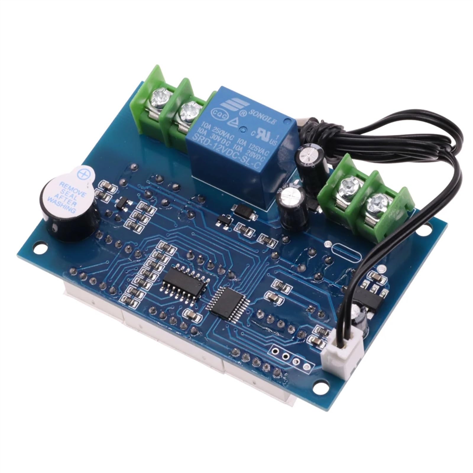 W1401 DC 12V 10A Digitalanzeige Thermostat Temperaturregler Thermostatregler mit NTC-Sensorrelais 220V
