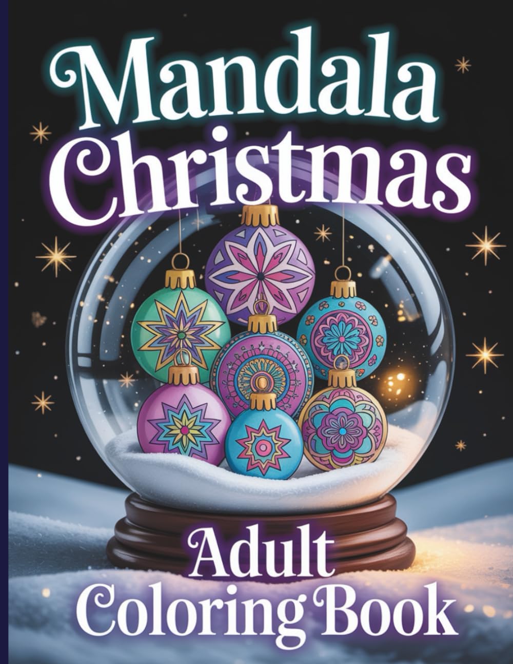 Mandala Christmas Adult Coloring Book (Christmas Activity Books)