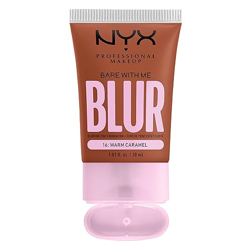 Vista 35 de NYX PROFESSIONAL MAKEUP Bare With Me Blur Skin Tint - Base de maquillaje con matcha, glicerina y niacinamida, marfil claro 03 marfil claro