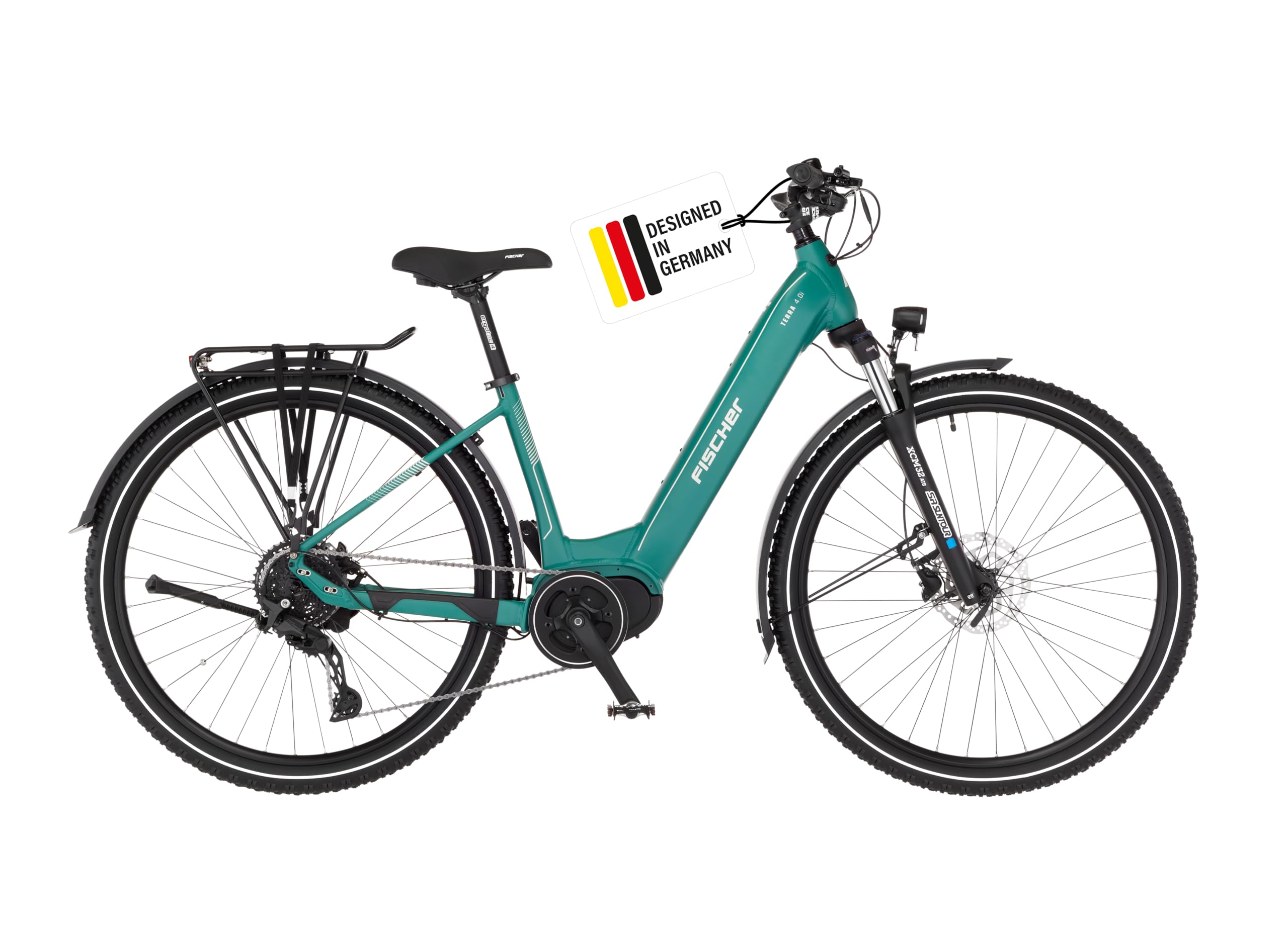 Fischer E-Bike ATB Terra 4.0i, Elektrofahrrad für Damen und Herren