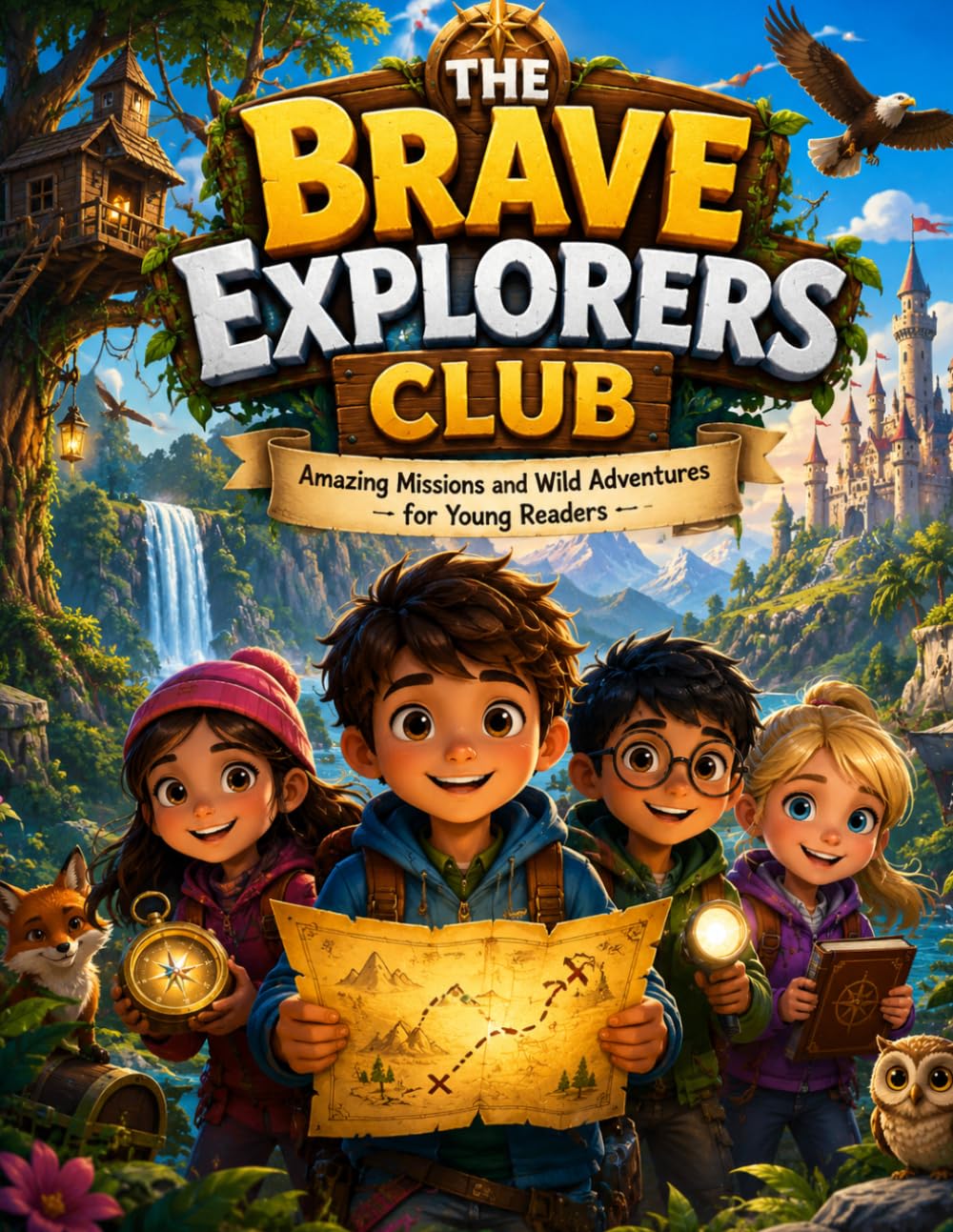 The Brave Explorers Club: Amazing Missions and Wild Adventures for Young Readers