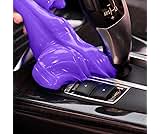 PULIDIKI Car Cleaning Gel Cleaning Putty Car Interior Cleaner Car Detailing Kit Car Cleaning Slime Car Cleaning Supplies Car Accessories Gifts Purple