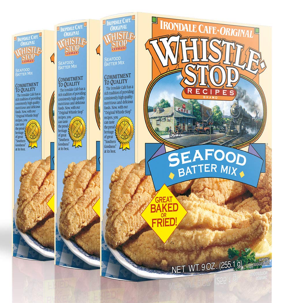 Original WhistleStop Cafe Recipes | Seafood Batter (3 Pack)
