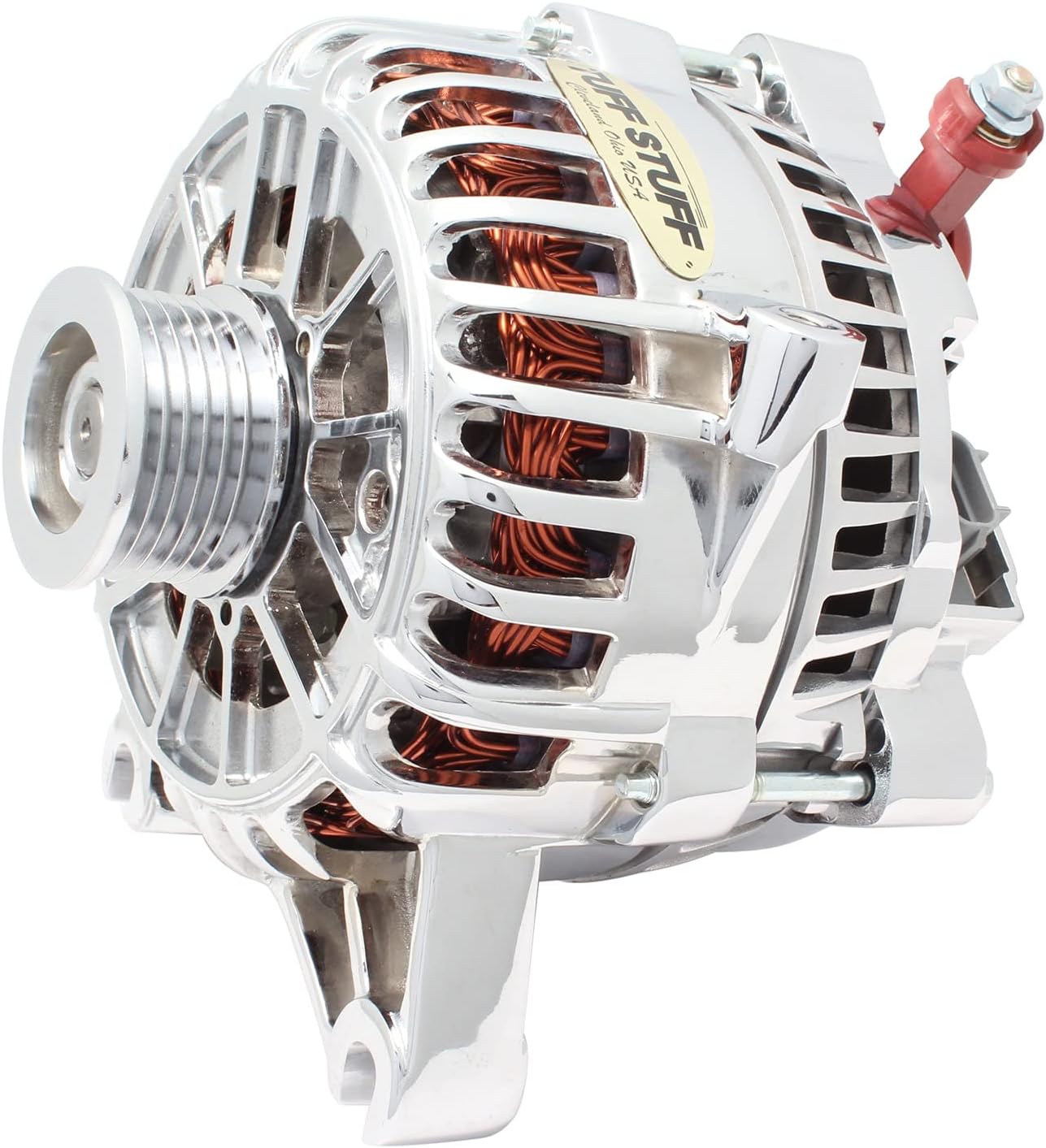 Tuff Stuff 8252A Alternator (Ford 4.6L 135 Amp Chrome)