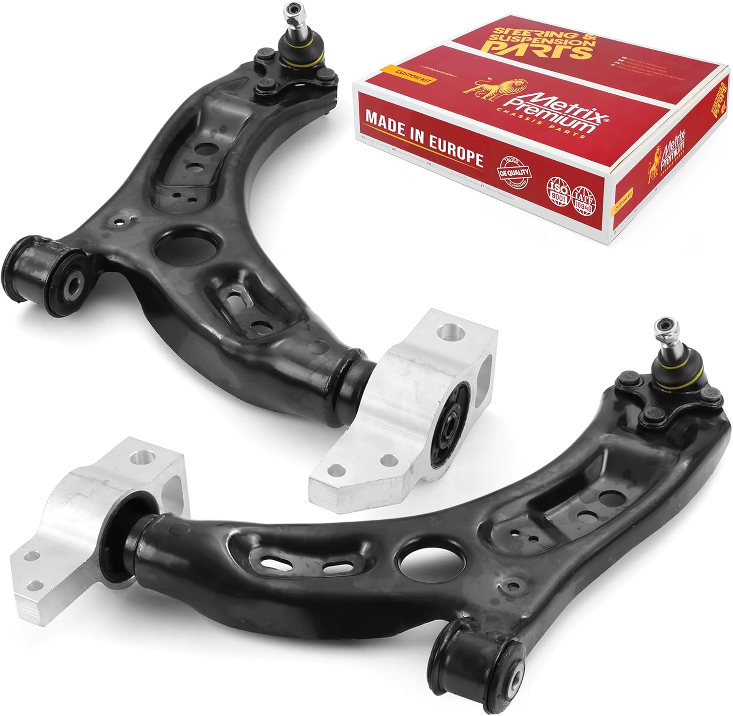 Metrix Premium Chassis Parts Front Lower Control Arm Pair with Ball Joints