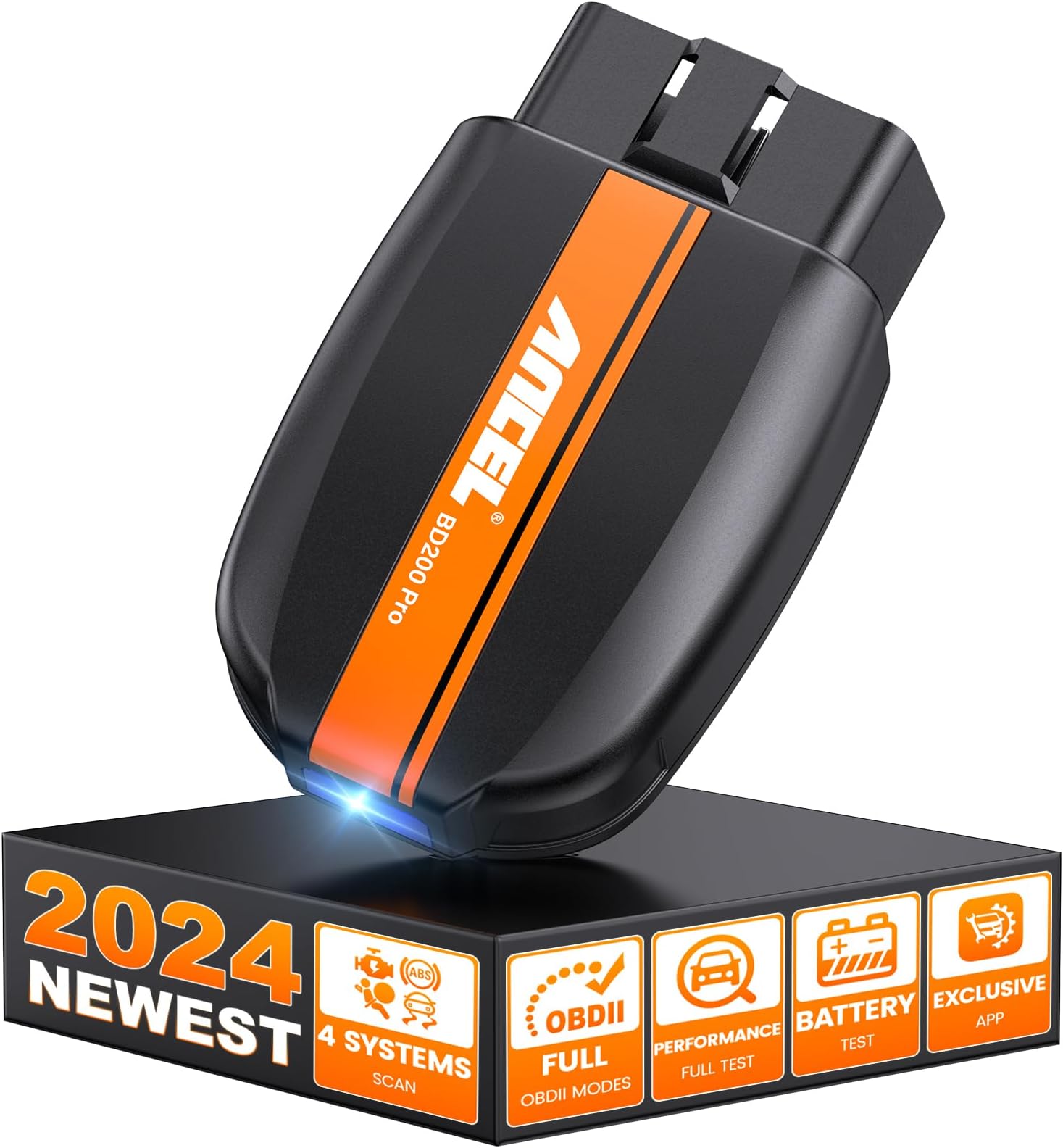 ANCEL BD200 Pro OBD2 Scanner Bluetooth, Enhanced Wireless Car Code Readers