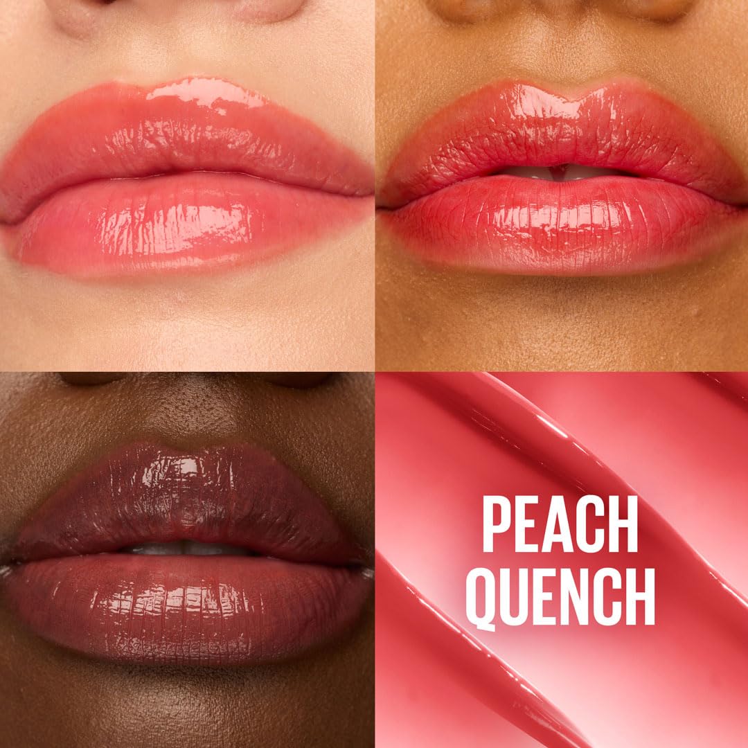 Maybelline New York Lifter Glaze Shea Yağı ve Hyalüronik Asit içeren Renkli Dudak Balmı - 05 Peach Quench