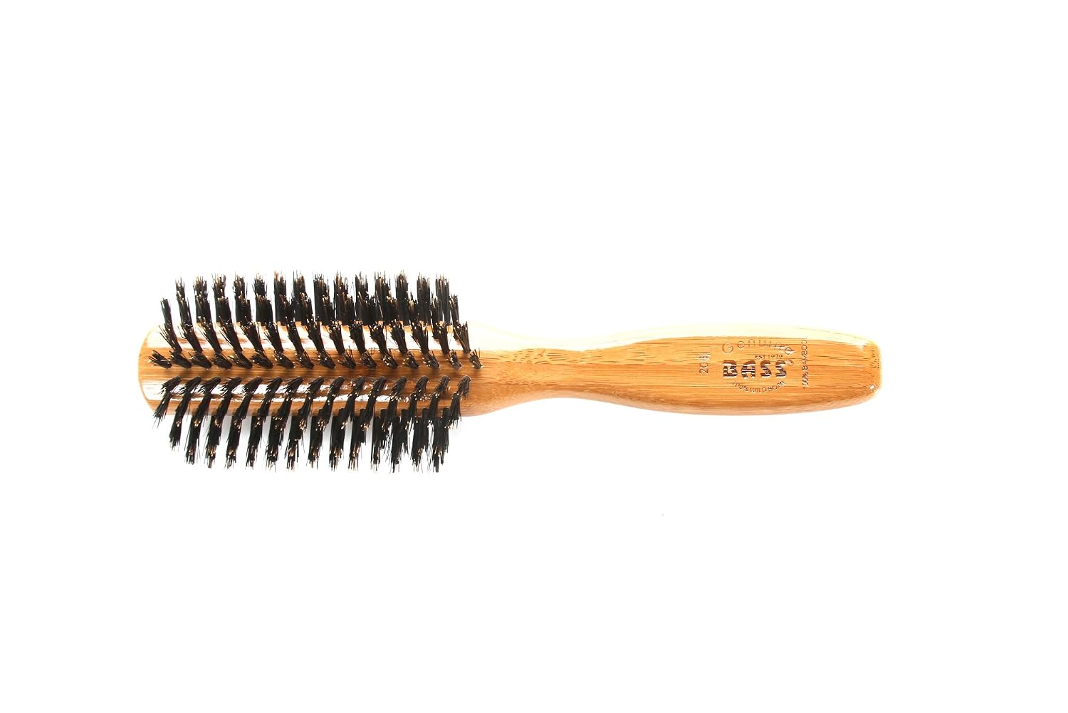 Bass Brushes Half Round Brush Shine Condition Polish