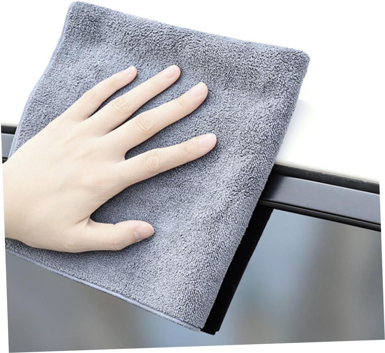 UPKOCH Thickened Chamois Car Wash Towel 30x40cm Super Absorbent Car Drying Cloth for Automotive Exterior and Interior Cleaning Without Watermarks