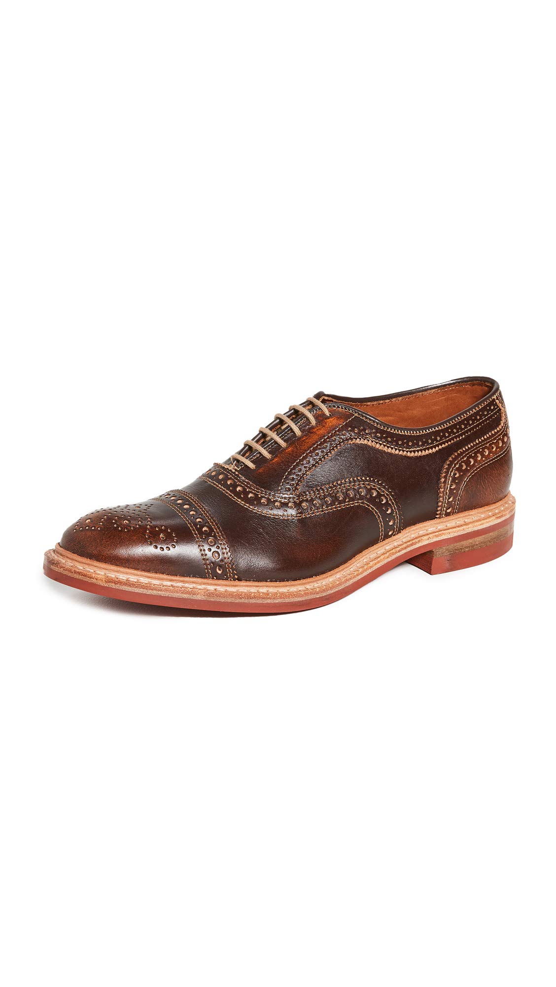 Allen Edmonds Men's Strandmok Oxford,Brown,9 D US