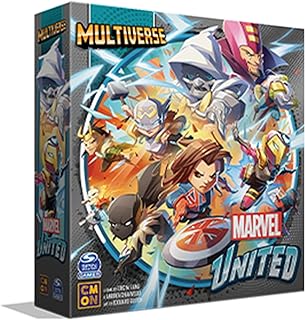 Comprar CMON Marvel United: Multiverse | Juego de mesa en miniaturas | A partir de 14 años | 1-5 jugadores | Más de 45 minutos de tiempo de juego
