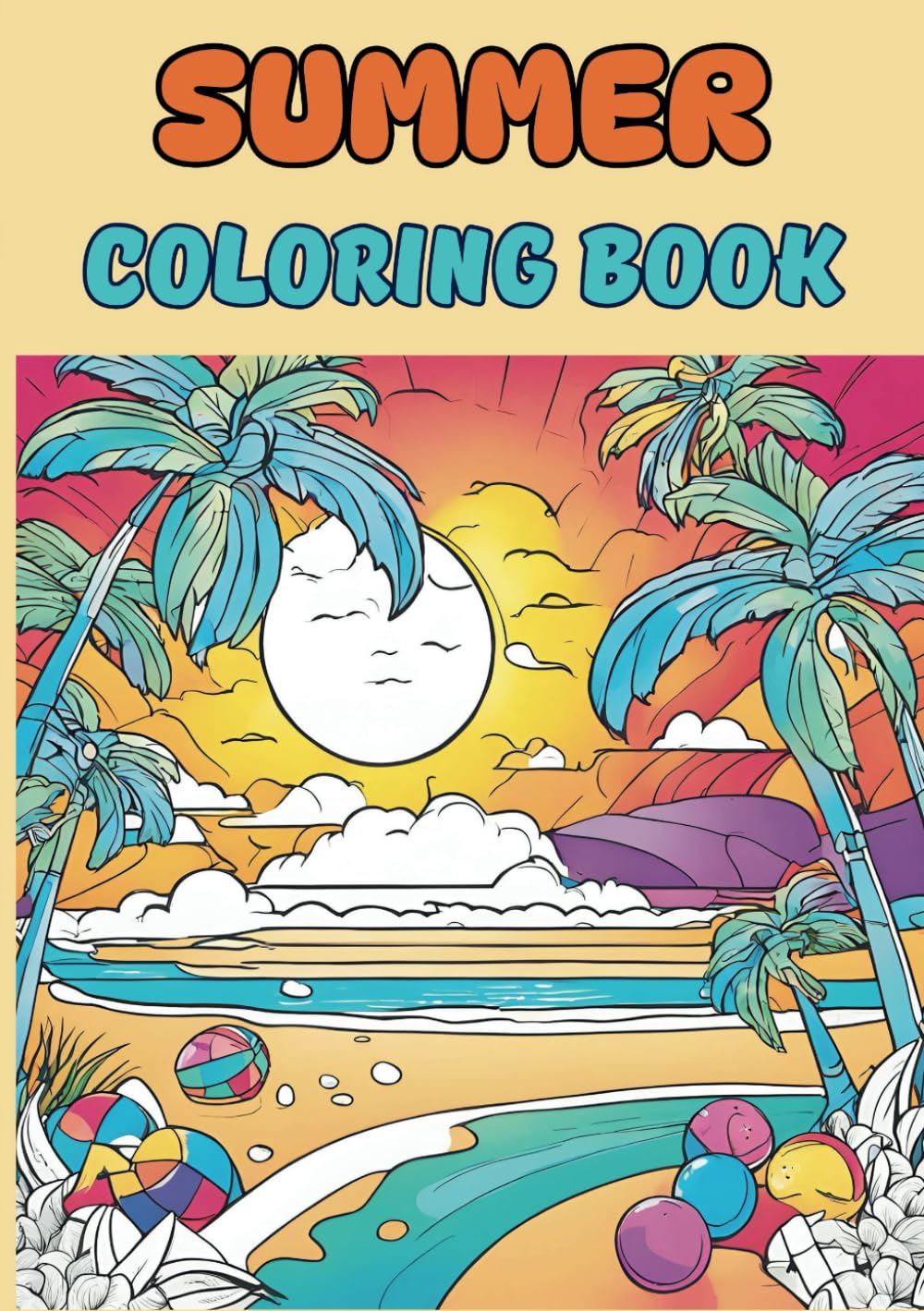 SUMMER COLORING BOOK