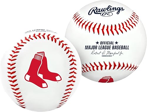 Pelota de baseball con logos de equipos de la MLB, Blanco