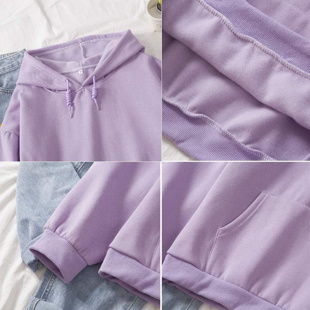 Women Kawaii Cartoon Cute Cat Graphic Casual Cotton Pullover Hoodies Sweatshirt - Image 6