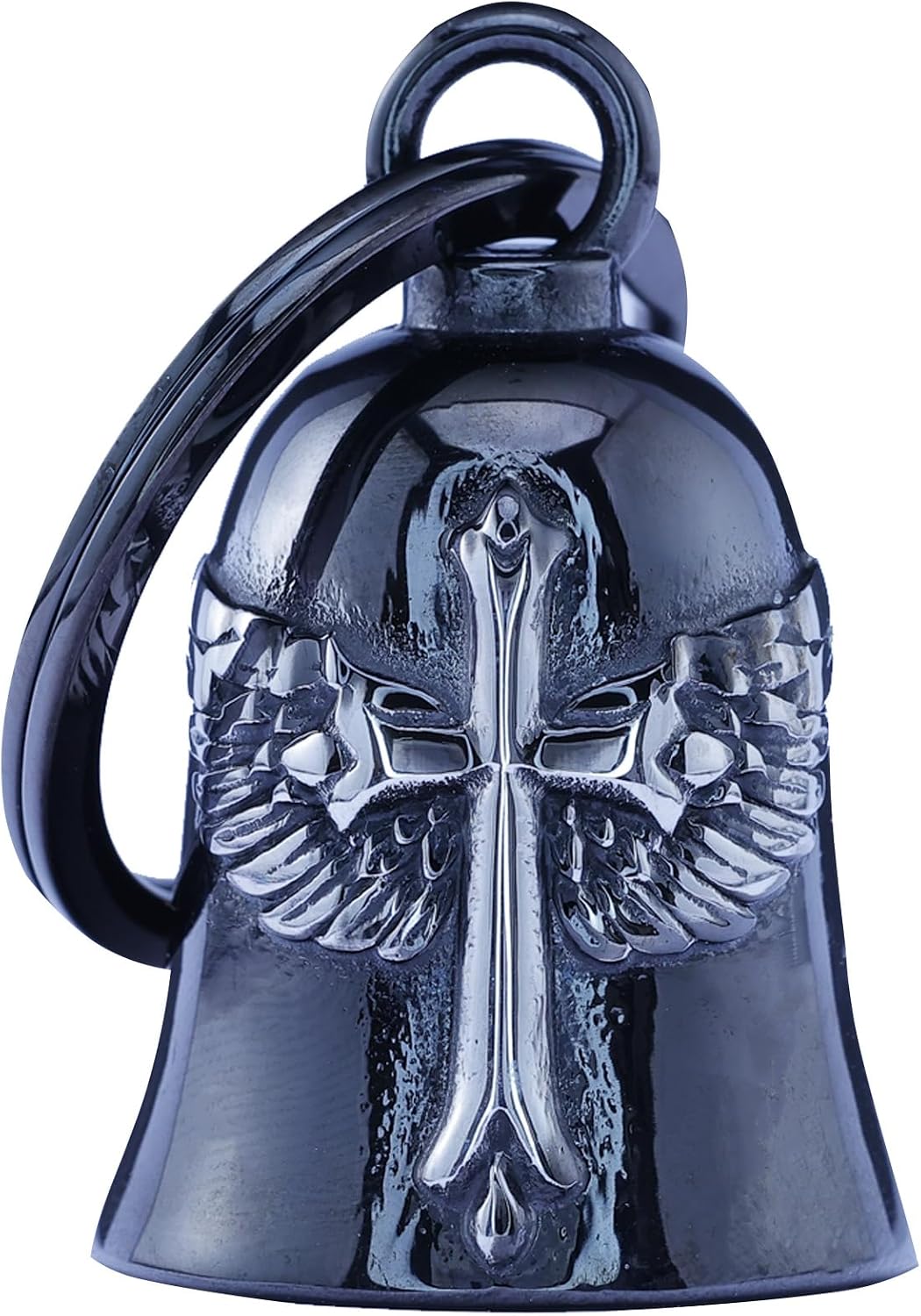 Motorcycle for Bells - Motorcycle Angel Bell for Men Women,Bell Biker Accessory,Guard Riding Safety (Black)