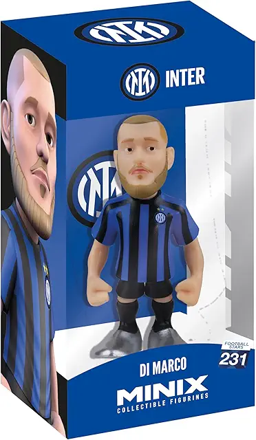 Figurina Inter Minix 12 cm Federico Dimarco - Collezione Ufficiale Serie A