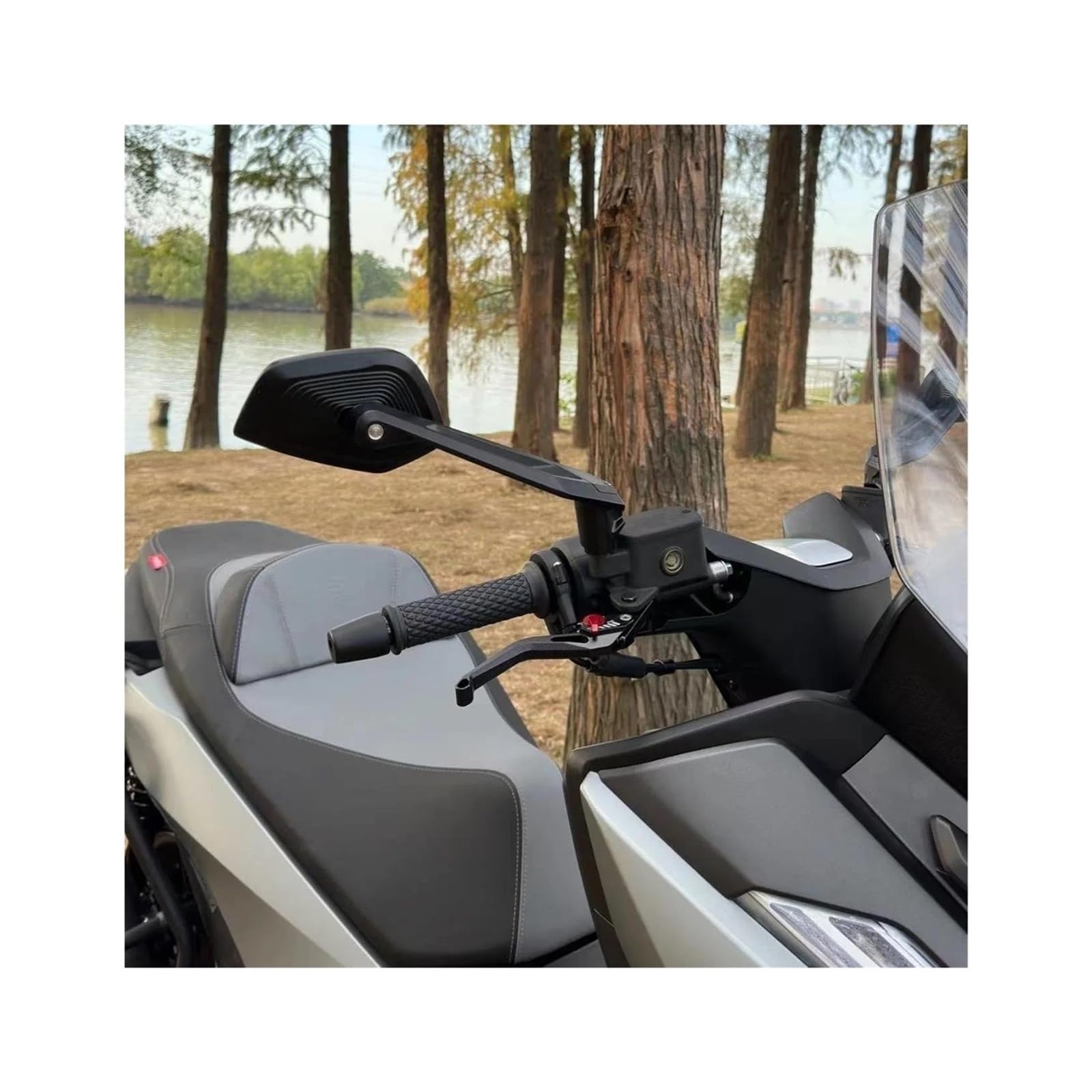 Specchietti Moto Per specchietti retrovisori moto Forza 750 Specchietti laterali in lega di alluminio ad ampia visione, fusione regolabile anti-vibrazione Specchietti Retrovisori