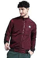 The Indian Garage Co Men Regular Fit Colourblocked Bomber Jackets