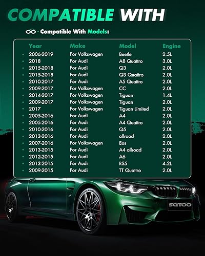 Vista 1600 de SCITOO 1 bobinas de encendido con 4 bujías de iridio para Chevrolet 2011-2015 Cruze 1.4L 2016 Cruze Limited 1.4L 2012-2020 Sonic 1.4L 2013-2021 Trax