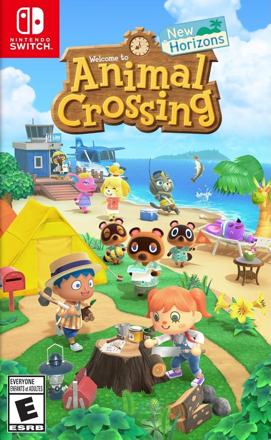 Animal Crossing: New Horizons - Nintendo Switch (Renewed)