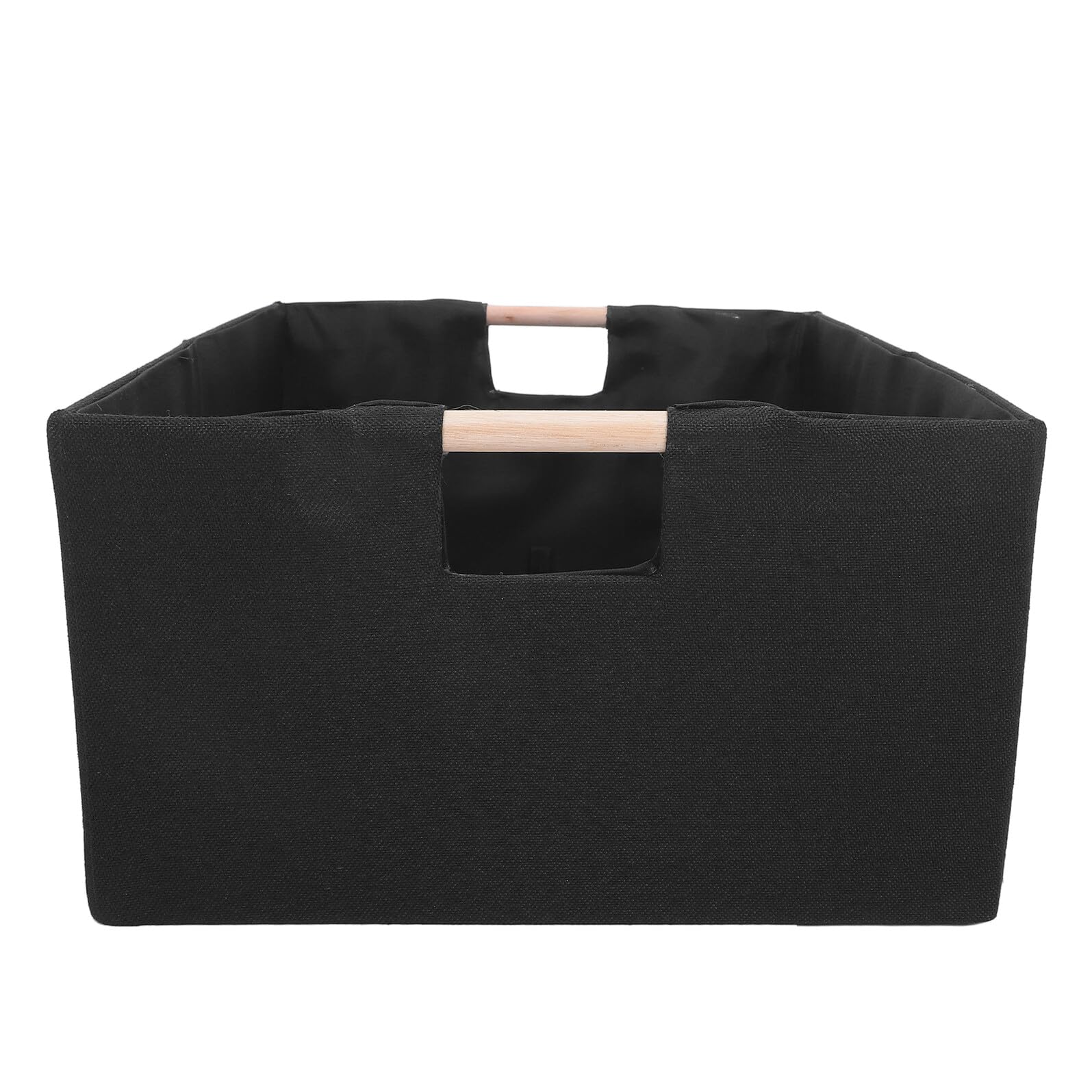 Toyvian Faltbare Stoff Aufbewahrungskörbe mit Griffen 42x31x17cm Rechteckige Organizerboxen für Kleiderschrank und Regal Stabile Aufbewahrungsboxen zum Schutz vor Staub