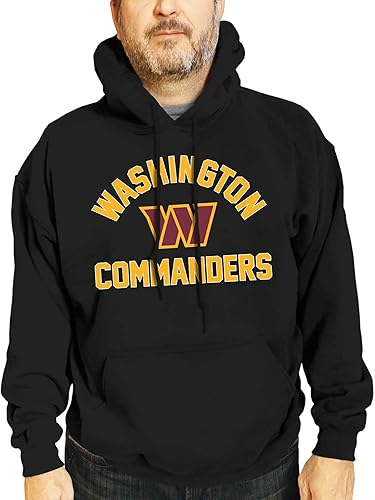 Miniatura 158 de Team Fan Apparel - Sudadera con capucha para adultos de NFL Gameday, mezcla de algodón y vellón de poliéster, abrígate y representa a tu