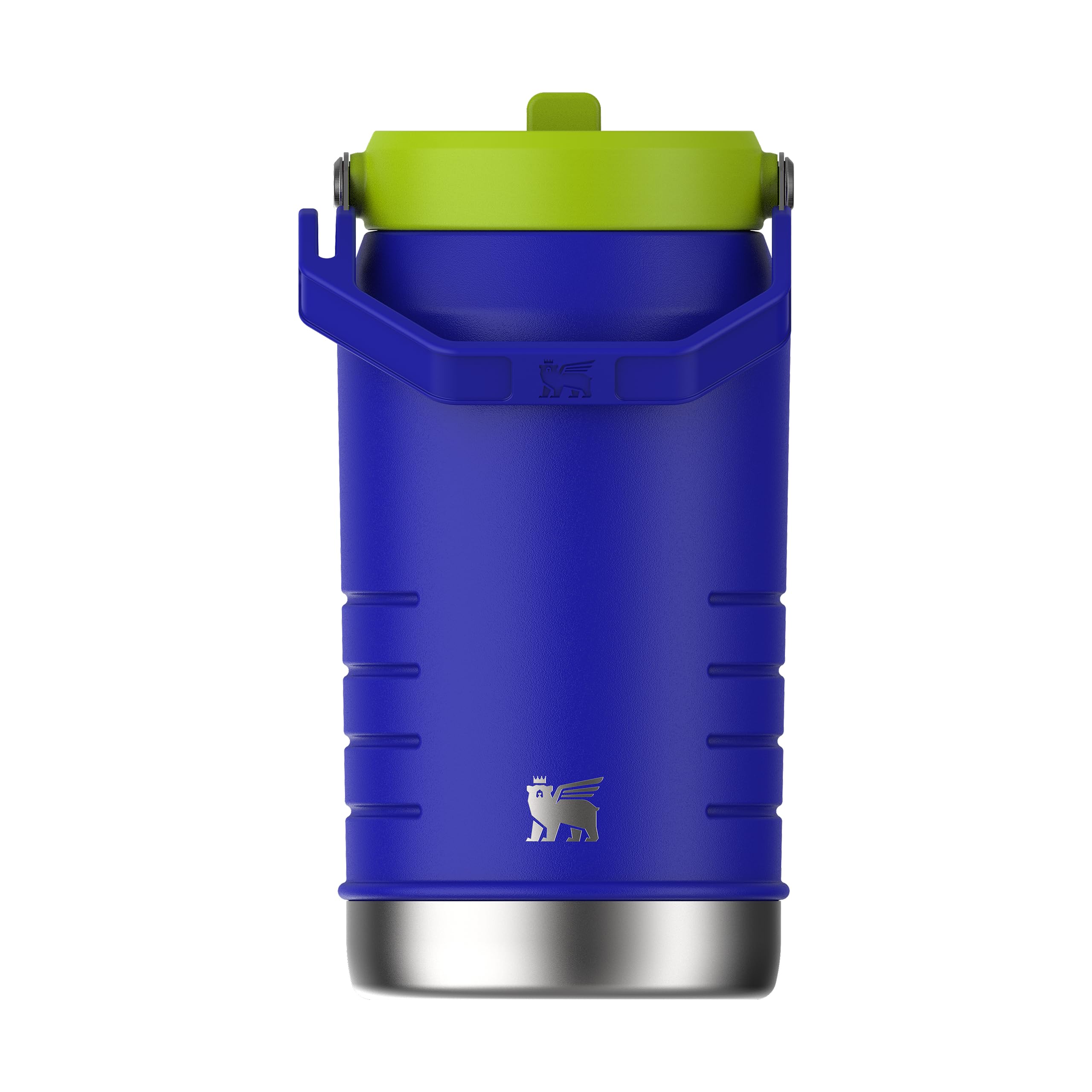 Stanley 1913 Iceflow Flip Straw 2.0 Jug 1.90L - 20 Ore Di Freddo - 4 Giorni Di Freddo - A Prova Di Perdite - Borraccia Acciaio - Lavabile In Lavastoviglie - Bottiglia Termica Palestra - Cobalt