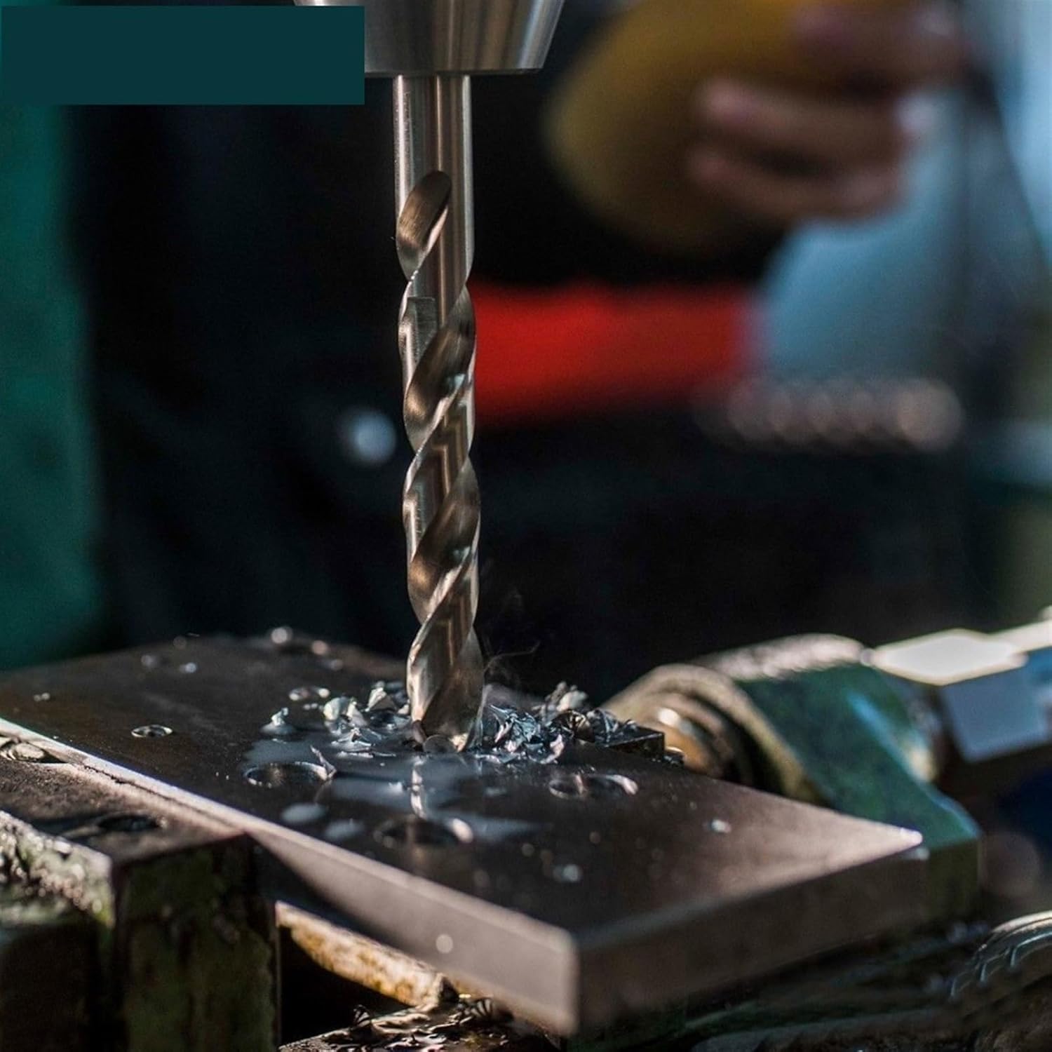 19PCS/Set 1.0-10mm Cobalt Drill Bits High Speed Steel HSSCO M35 Spiral Twist Drill Bit for Stainless Steel Metal Wood