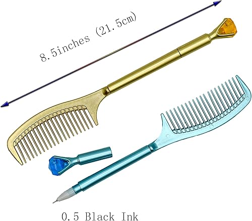 Miniatura 2 de 12 bolígrafos novedosos con diamantes brillantes y elegantes bolígrafos de gel femeninos para niños, escuela, oficina, fiesta, día de nacimiento,