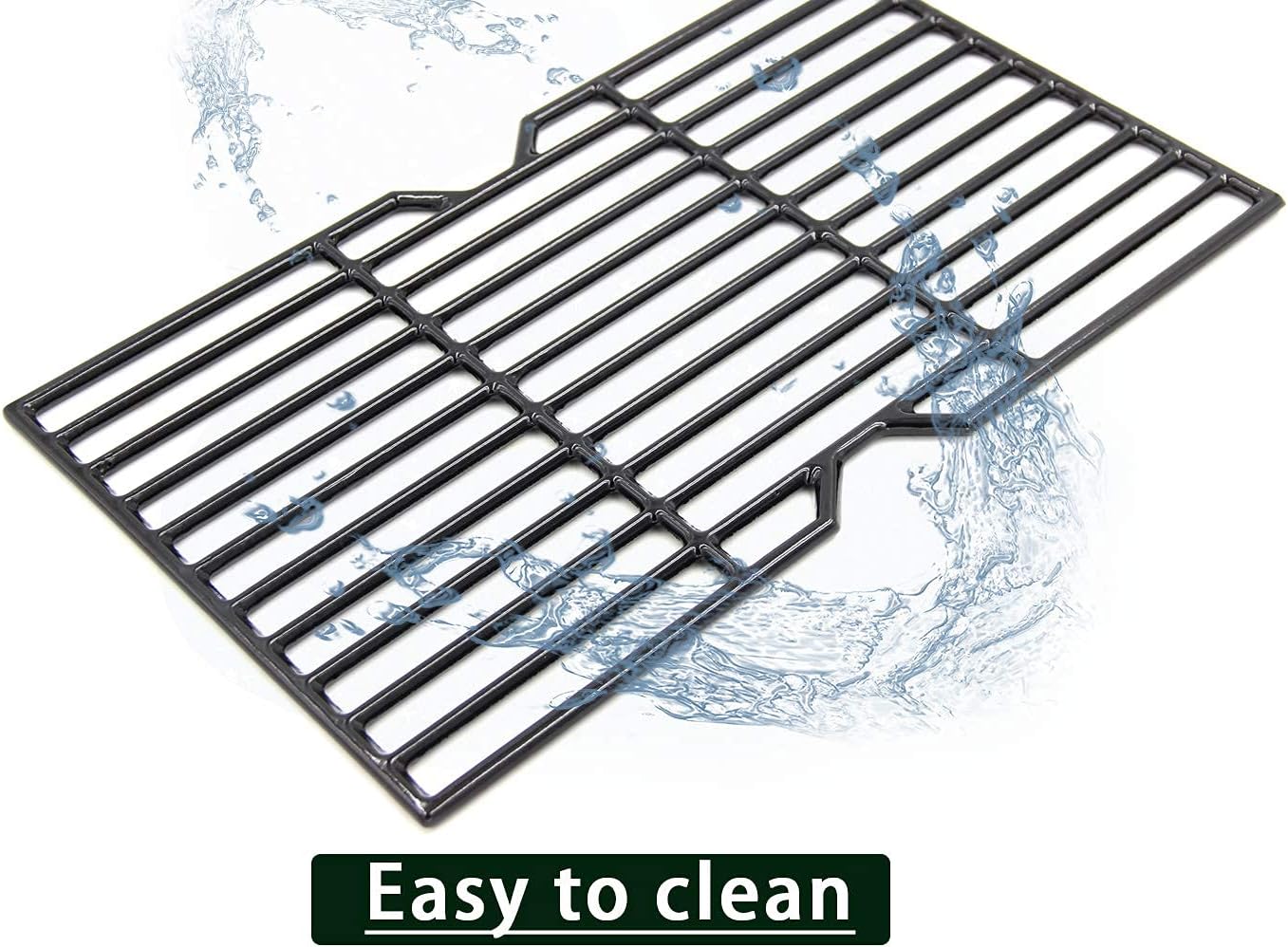 VICOOL 16 15/16 Inch Porcelain Coated Cast Iron Grill Grates Replacement for Charbroil 463344015, 466642616, Nexgrill 720-0864 Gas Grill, G467-0002-W1, Set of 3, (hyG117C) : Patio, Lawn & Garden