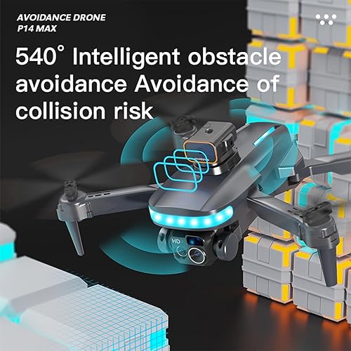 Miniatura 2 de Foldable Drone with 4K Dual Camera for Adults, RC Quadcopter WiFi FPV Live Video, Altitude Hold, Headless Mode, One Key Take Off, Mini Drone with