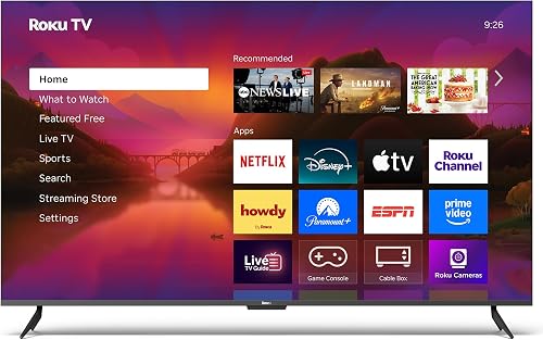Roku 65R6A5R TV, Black