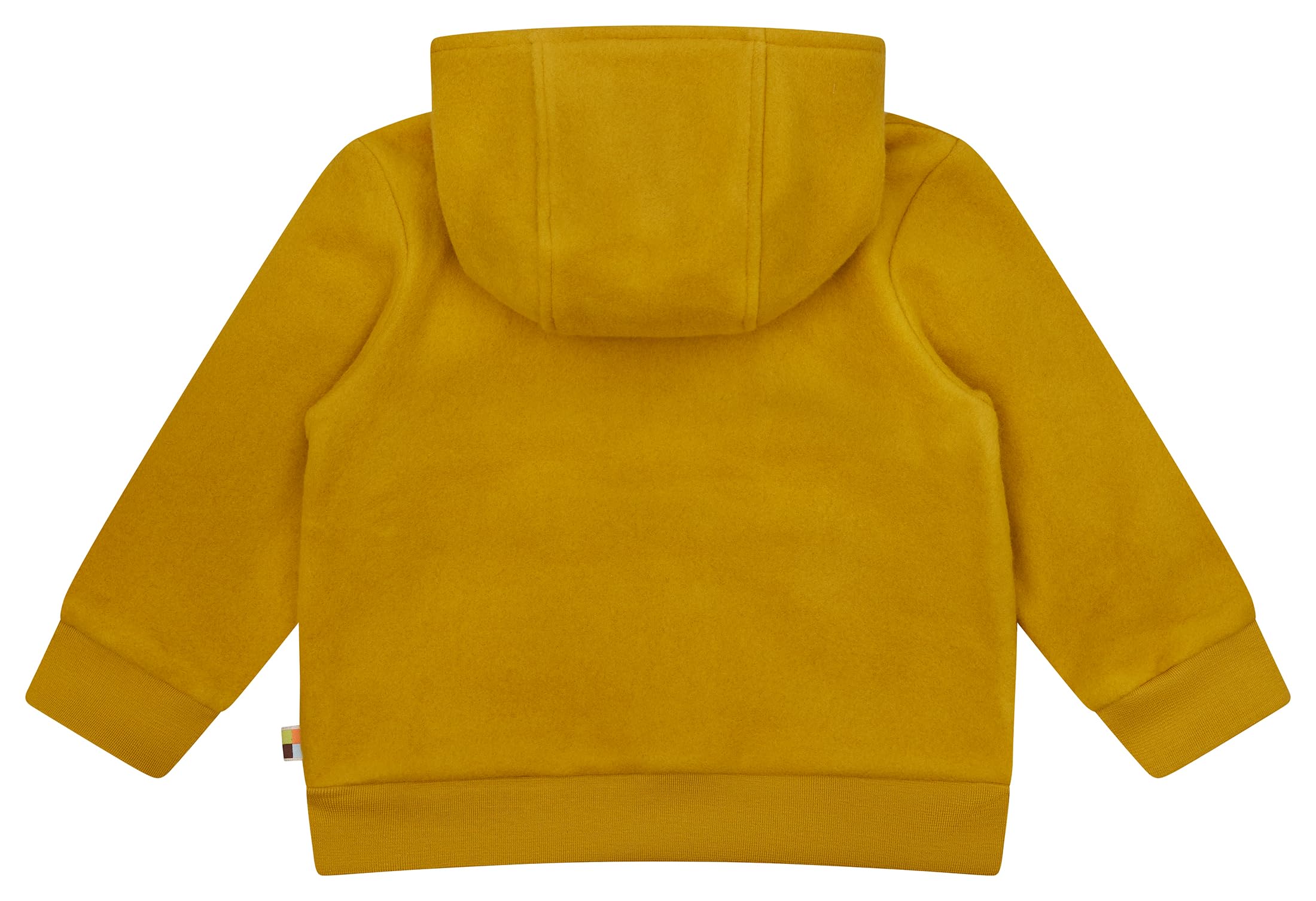loud + proud Unisex Kinder Baumwoll-Fleece, GOTS Zertifiziert Fleecejacke