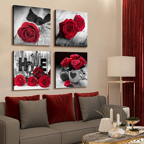 Miniatura 342 de Arte de pared de naturaleza con plantas verdes, decoración de pared de hojas botánicas tropicales, impresiones en lienzo para dormitorio, Hoja