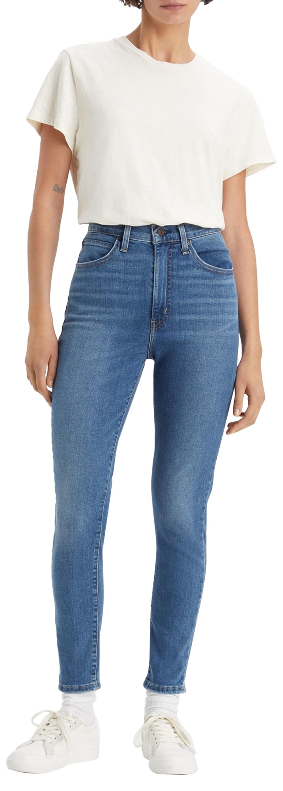 Levi's Women's Retro High Skinny Jeans, Run The World, 31W / 30L
