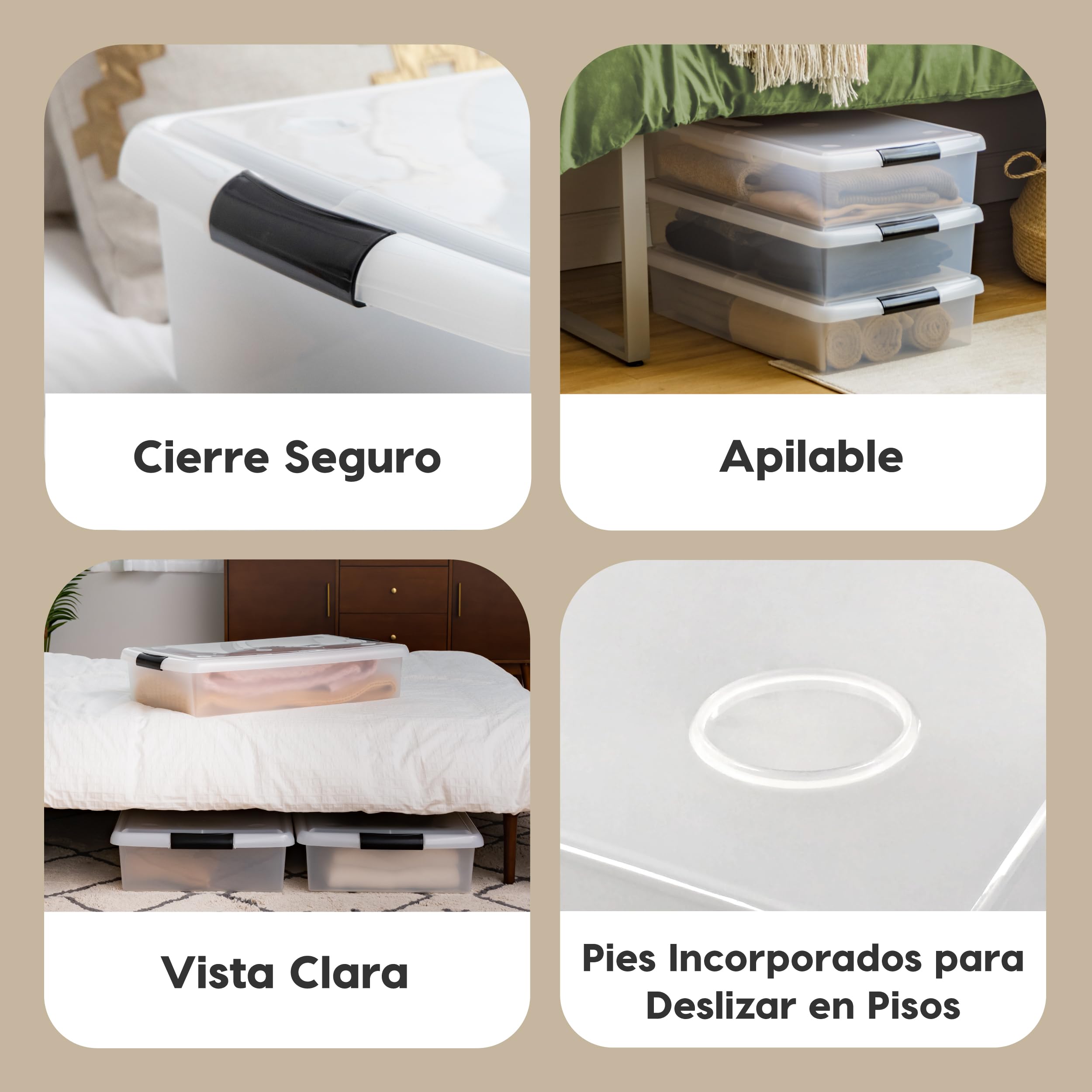 Cajas Para Zapatos IRIS USA Letter Legal Contenedores De