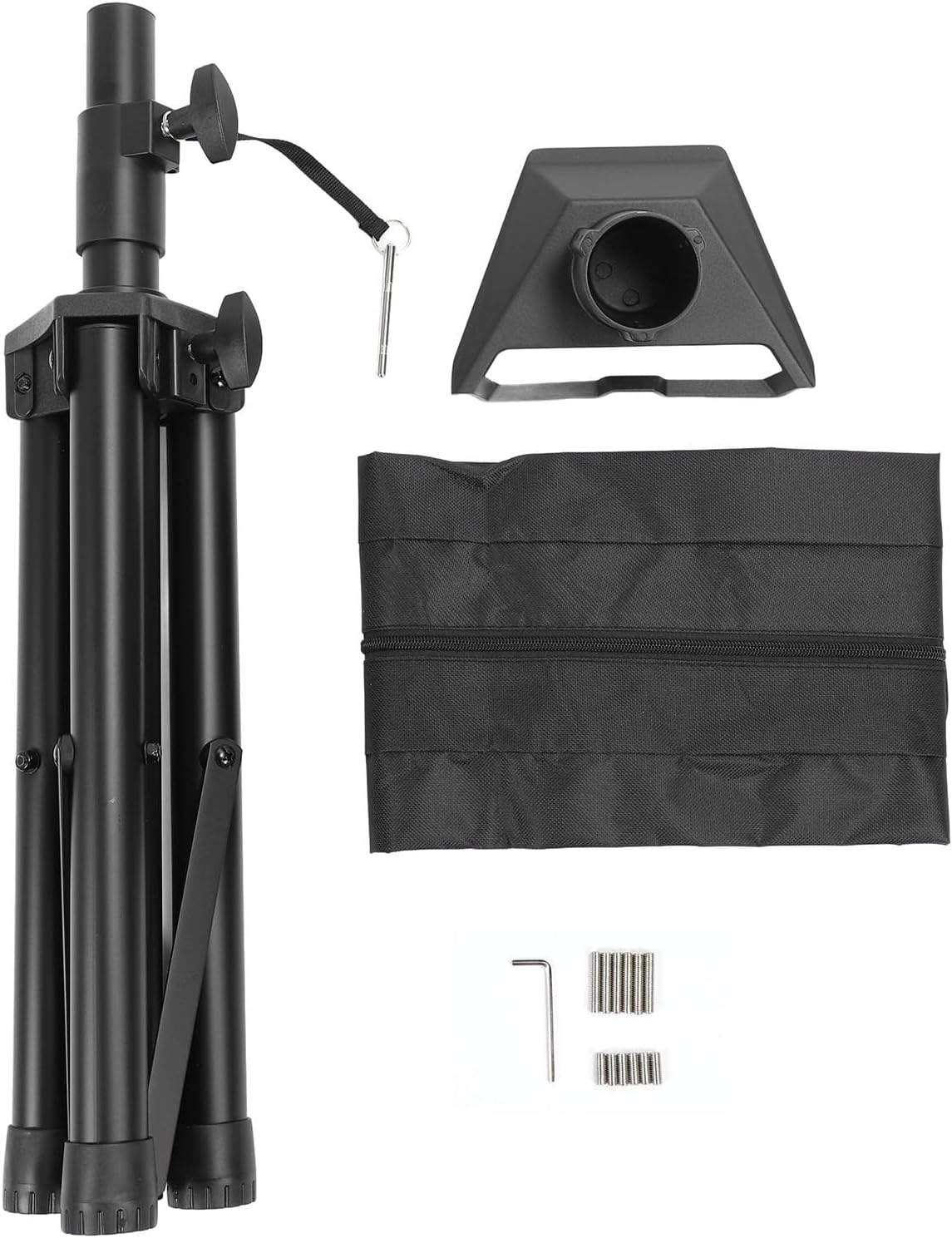 Gen 3 Tripod Mount, Tripod Stand for V3 Dish with Pipe Adapter, Adjustable Internet Satellite Mounting Kit Satellite Pole Roof Mount Bracket