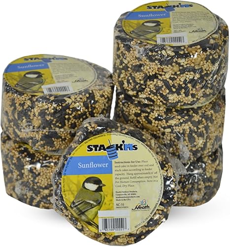 Miniatura 2 de Heath Outdoor Products SC-54 - Pastel de semillas de varios granos StackMs 7 onzas paquete de 6