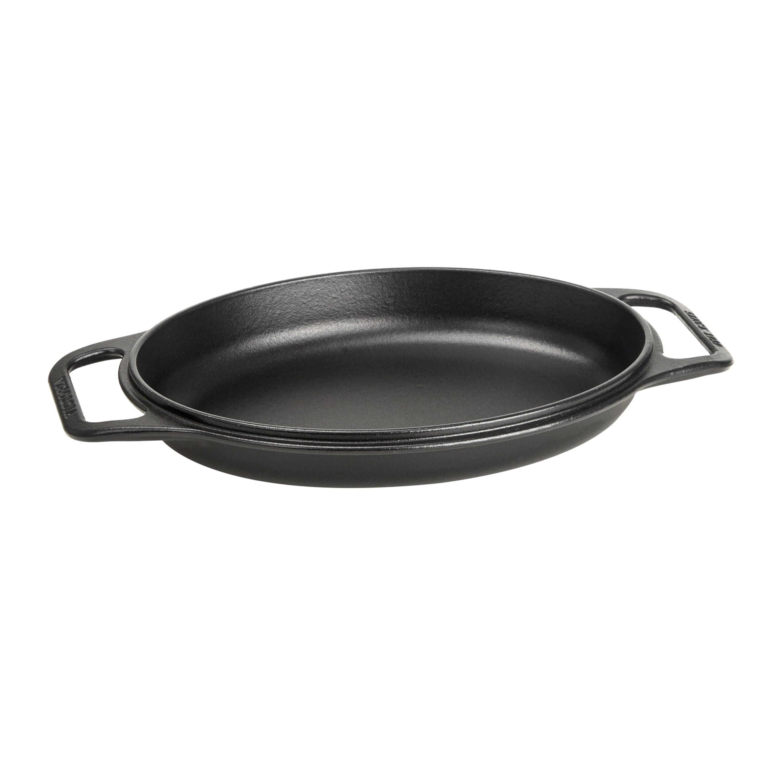 Victoria Forno Olandese, Pentola et Padella Induzione Ghisa Smaltata 31 cm Ovale, Cocotte 5,7L, Senza PTFE né PFOA, Adatta per Fuoco, Barbecue, Forno, Vetroceramica, Gas