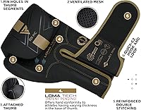 Vista 34 de RDX Boxing Gloves, Pro Training Sparring, Maya Hide Leather, Muay Thai MMA Kickboxing, Men Women Adult, Heavy Punching Bag Focus Mitts Pads Workout