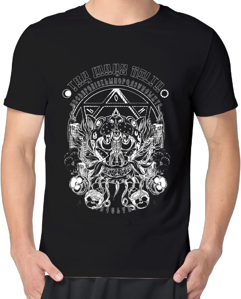 The Mars Volta Rock Band Goliath Logo Man O-neck Breathable Screen-Print Tshirt