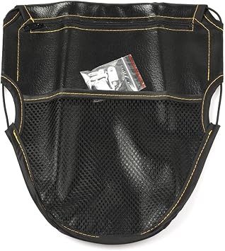 Compatible With Xmax PCX150 TMAX NMAX PCX Forza 125 300 350 750 Motorcycle Seat Bag Seat Under Storage Pouch Bag Tool Bag, Black