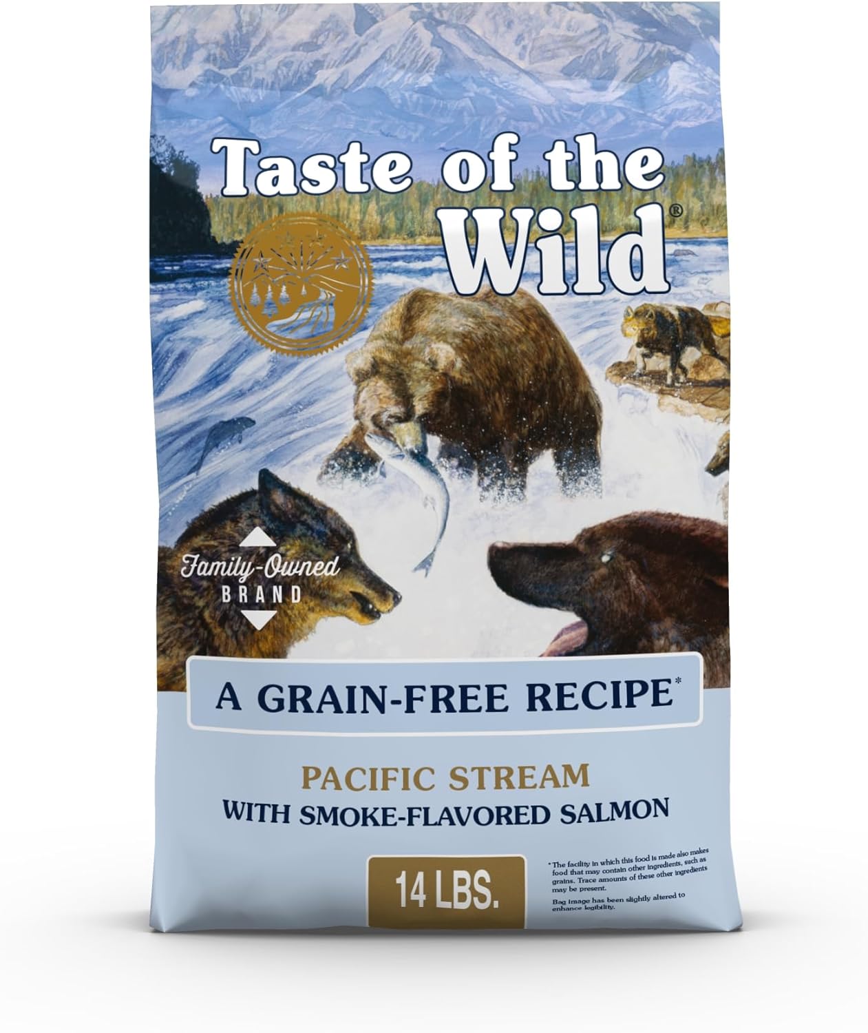 Taste of The Wild Pacific Stream Grain-Free Dry Dog...