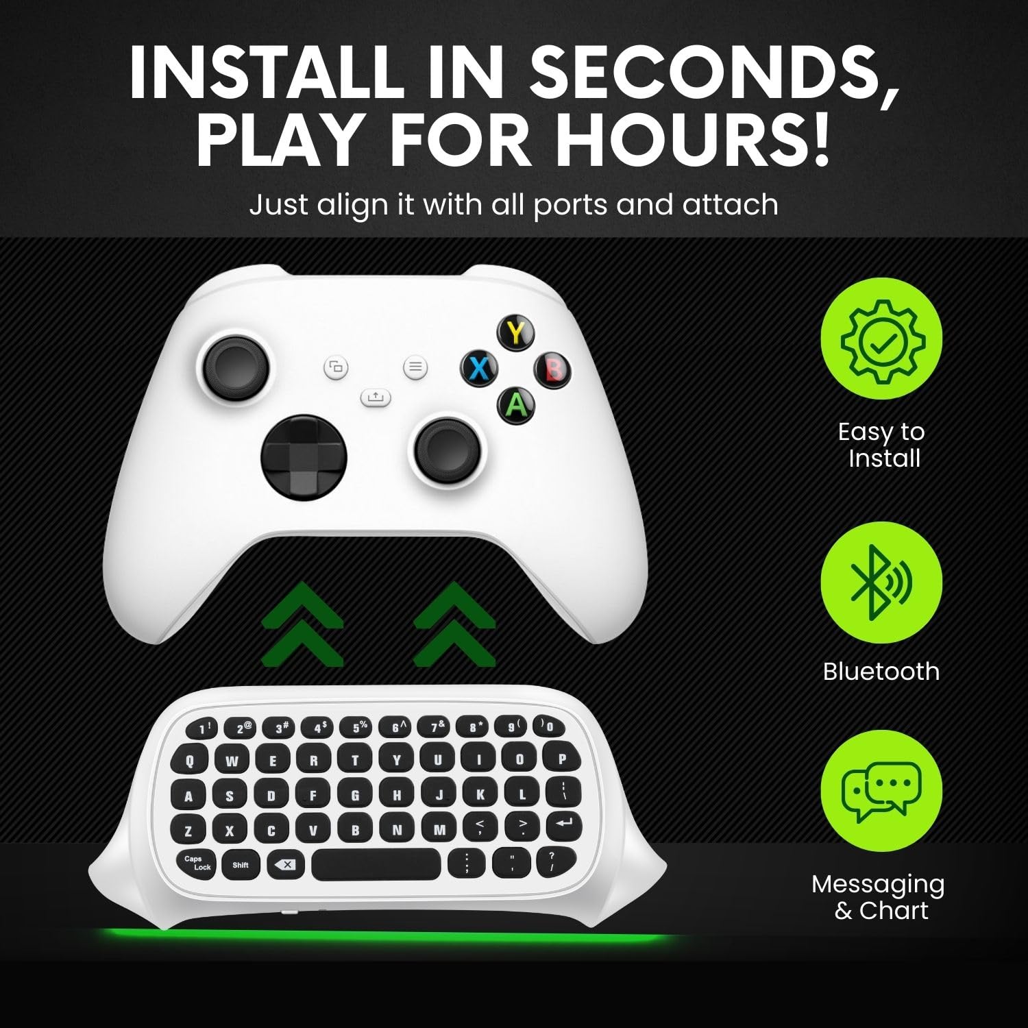 Xbox Controller Wireless Keyboard (microsoft Xbox One Controller