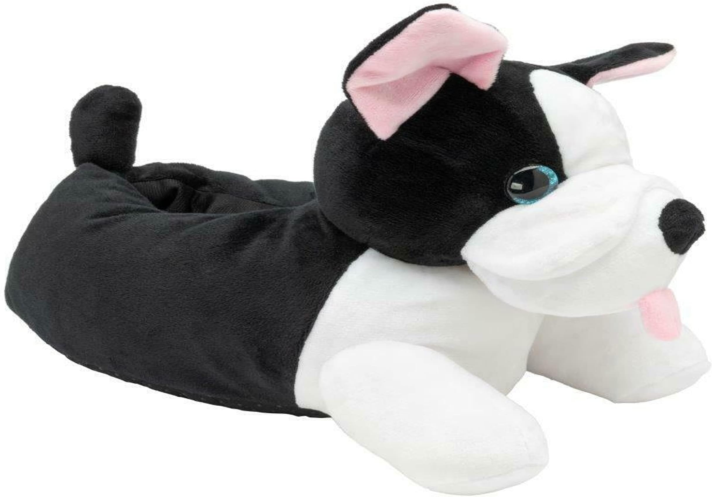 ZIGZAGLadies Girls British Footwear Kid Novelty 3D Pup Puppy Dog Fun Slip On Slippers